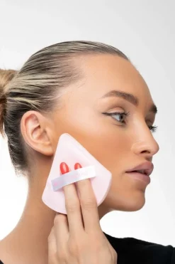 Triangular Pillow Puff Duo