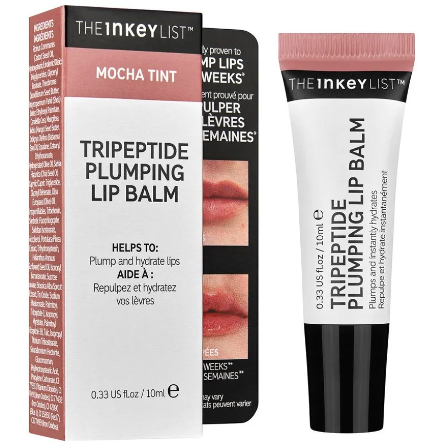 Tripeptide Plumping Lip Balm Mocha 10ml
