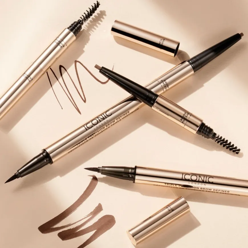 Triple Precision Brow Definer Chocolate Brown 0,1g + 0,33ml