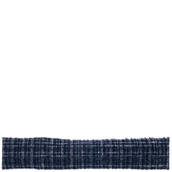 Tweed Headband Navy Blue