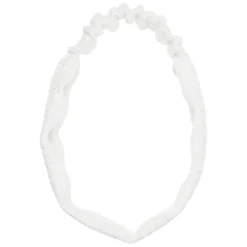 Tweed Headband Off White