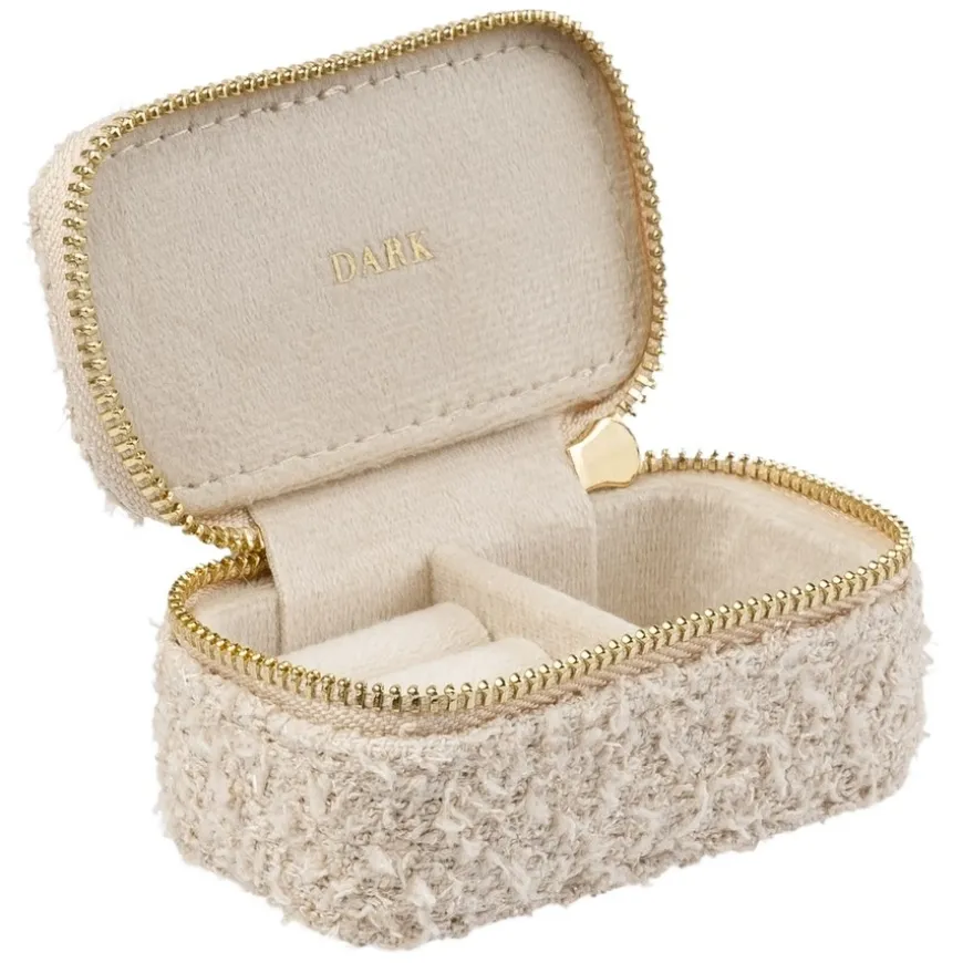 Tweed Jewellery Box Micro Sand
