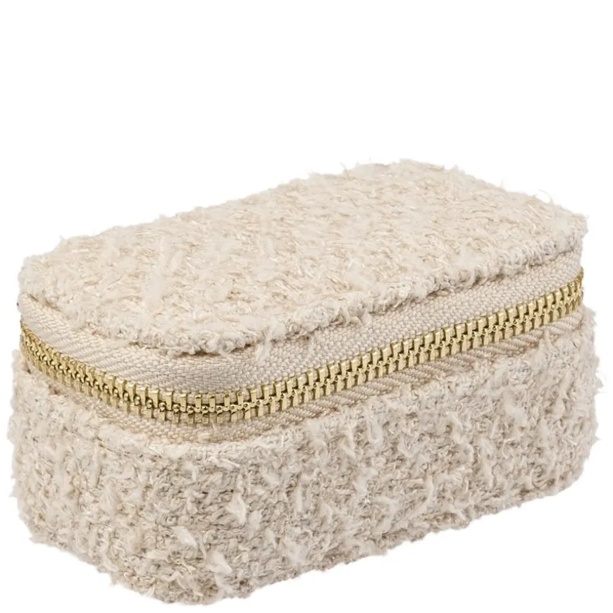 Tweed Jewellery Box Micro Sand