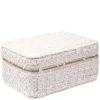 Tweed Jewellery Box Pale Rose