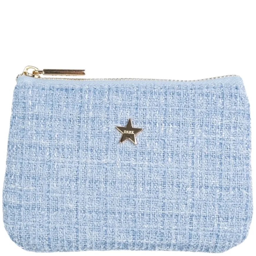 Tweed Mini Pouch Cool Blue