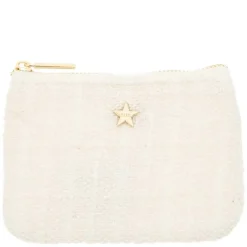 Tweed Mini Pouch Off White