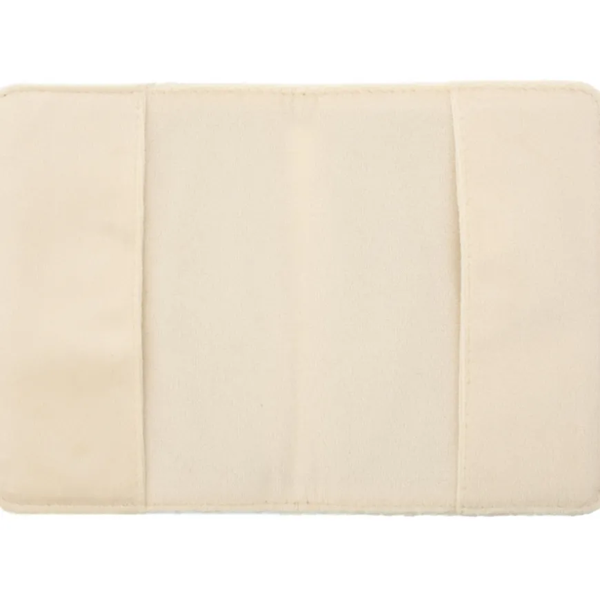 Tweed Passport Cover Off White