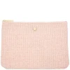 Tweed Small Pouch Light Rose