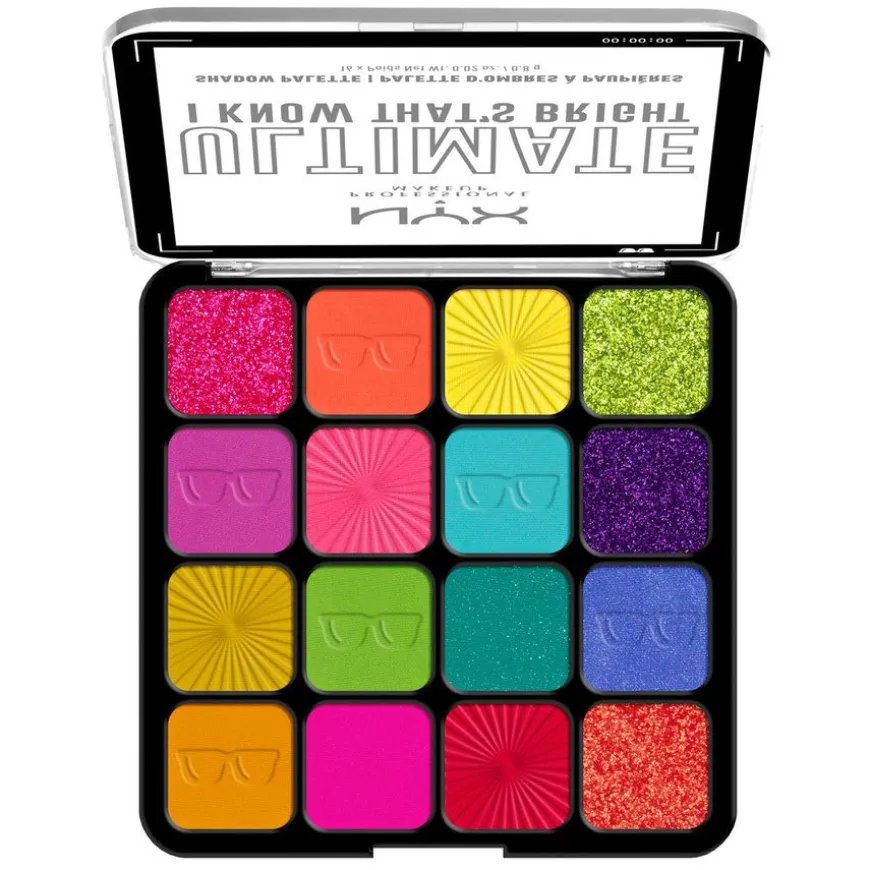 Ultimate Color Palette 16-Pan I Know Thats Bright 04W 16x0,8g