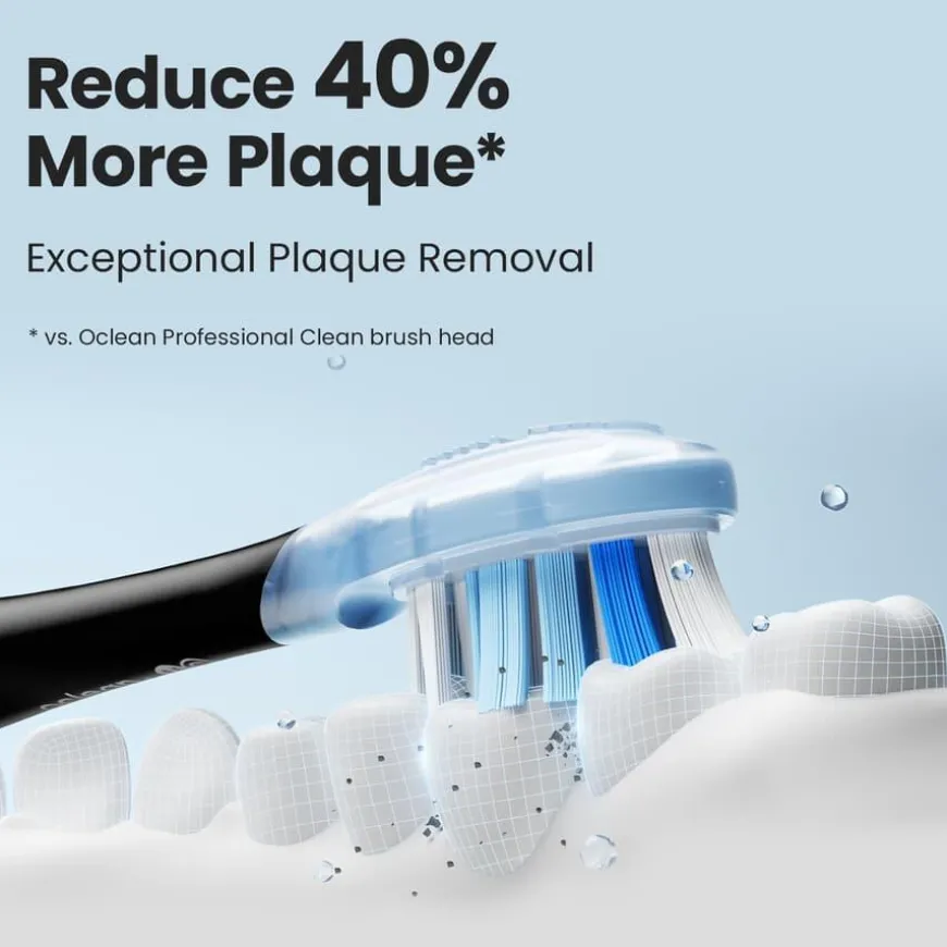 Ultra Clean Brush Head White 2pcs