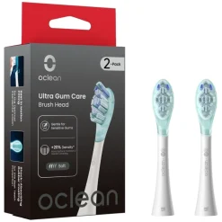 Ultra Gum Care Brush Head White 2pcs