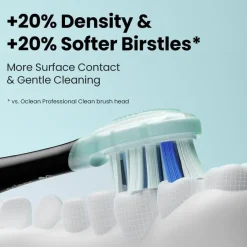 Ultra Gum Care Brush Head White 2pcs