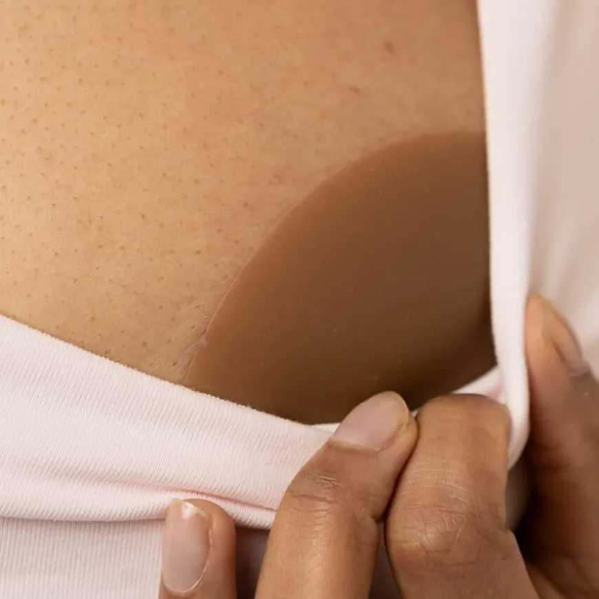 Ultra Thin Nipple Cover 10cm Dark