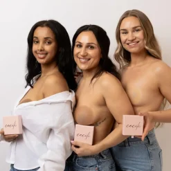 Ultra Thin Nipple Cover 7cm Dark