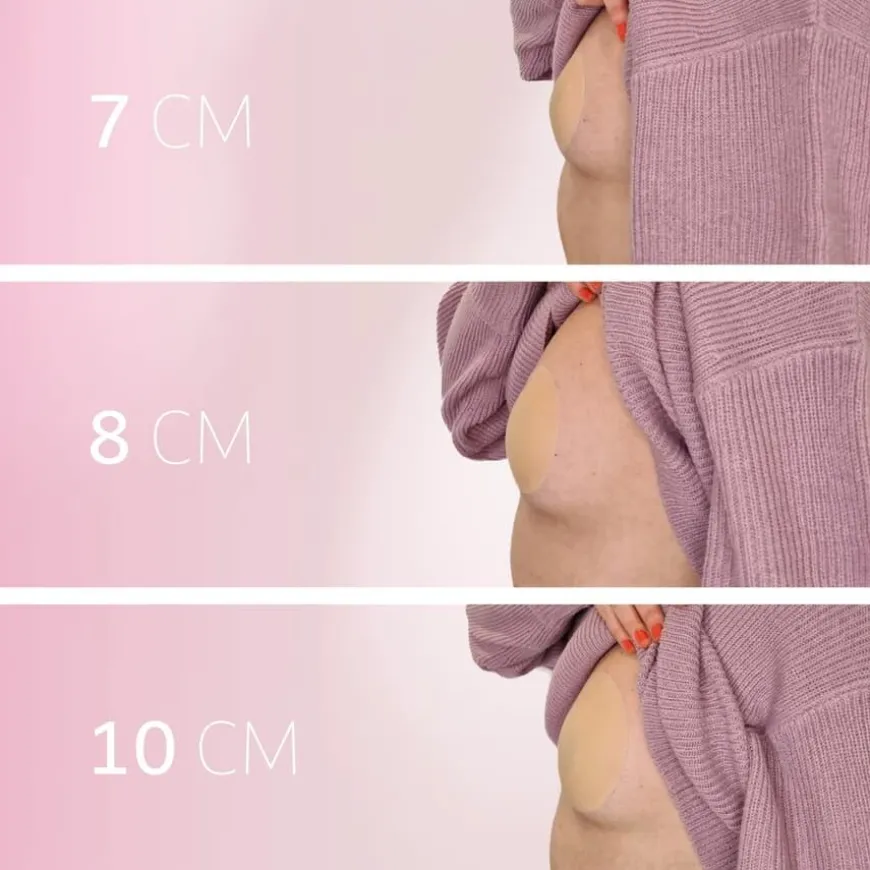 Ultra Thin Nipple Cover 7cm Light