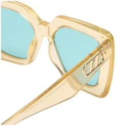 Unimaginable Sand With Aqua Blue Mono Lens