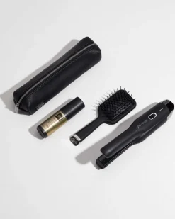 Unplugged Cordless Hair Straightener Black
