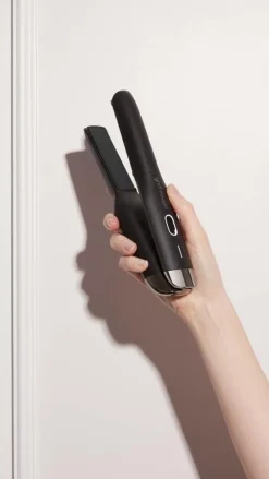 Unplugged Cordless Hair Straightener Black