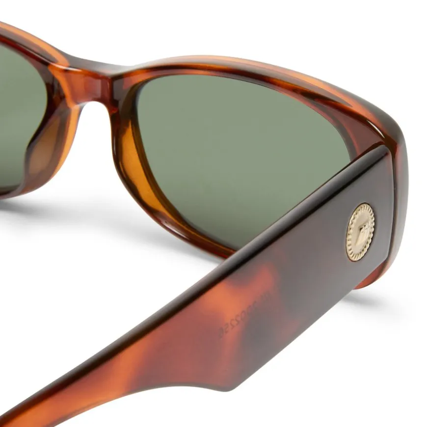 Unreal Toffee Tortoise With Khaki Mono Lens