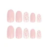 Valentines Oval Nails Adore You 24pcs