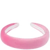 Velvet Hair Band Broad Bubblegum Pink