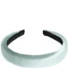 Velvet Hair Band Broad Sparkled Teal