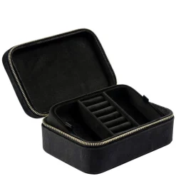 Velvet Jewellery Box Black