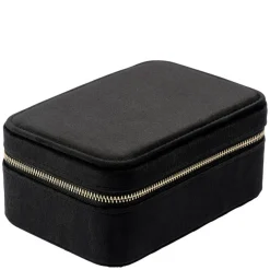 Velvet Jewellery Box Black