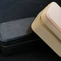 Velvet Jewellery Box Black