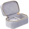 Velvet Jewellery Box Micro Cool Blue