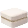 Velvet Jewellery Box Mini Sand