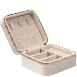 Velvet Jewellery Box Mini Sand