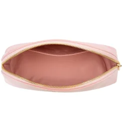 Velvet Make-Up Pouch Large Light Rose
