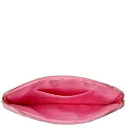 Velvet Quilted Mac Cover Bubblegum Pink