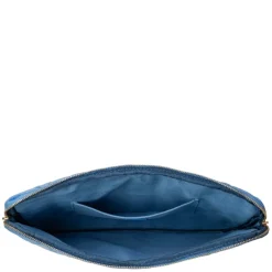 Velvet Quilted Mac Cover Ibiza Blue