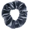 Velvet Scrunchie Steel Blue