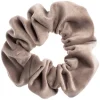 Velvet Scrunchie Taupe
