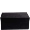 Velvet Stacker Jewellery Box Black