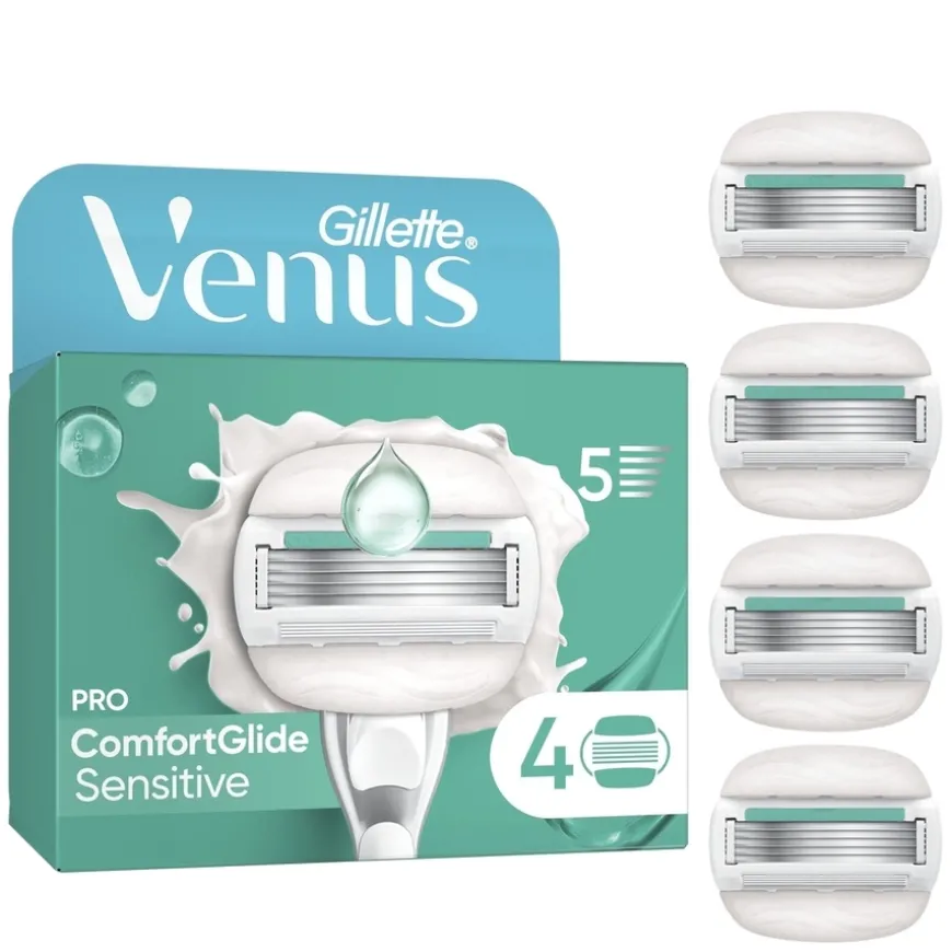 Venus Pro ComfortGlide Sensitive Razor Blades 4pcs