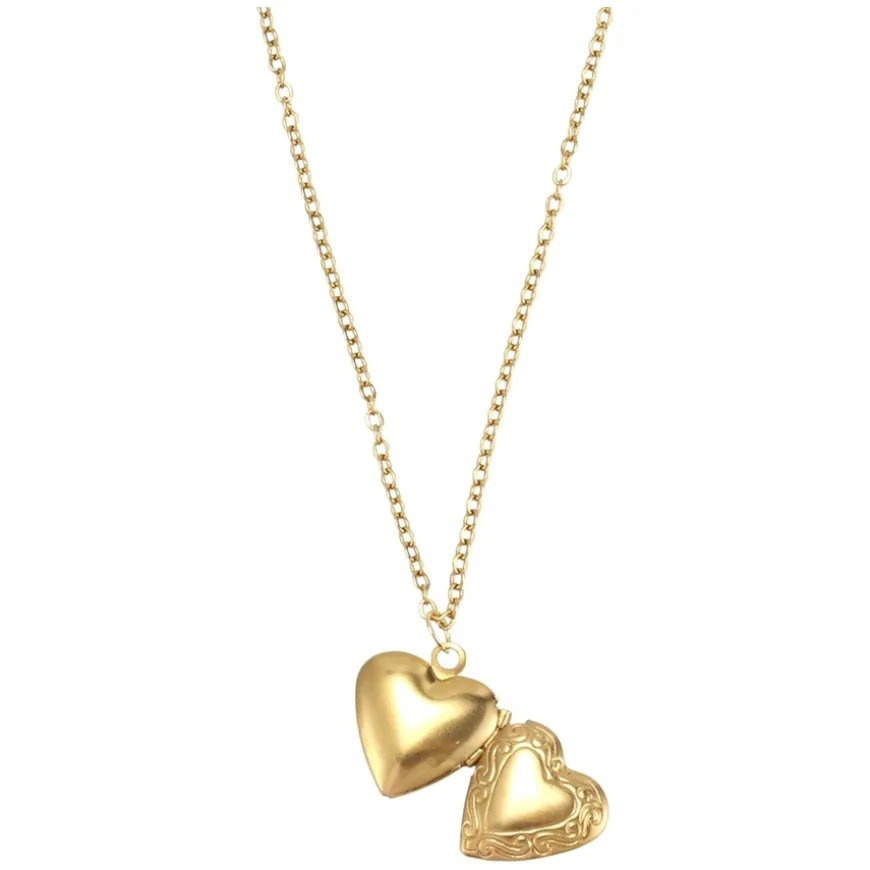 Vera Heart Locket Necklace