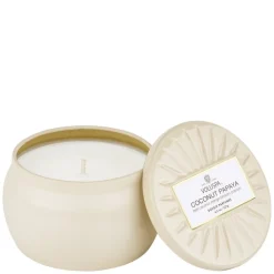 Vermeil Collection Mini Tin Candle Coconut Papaya 127g