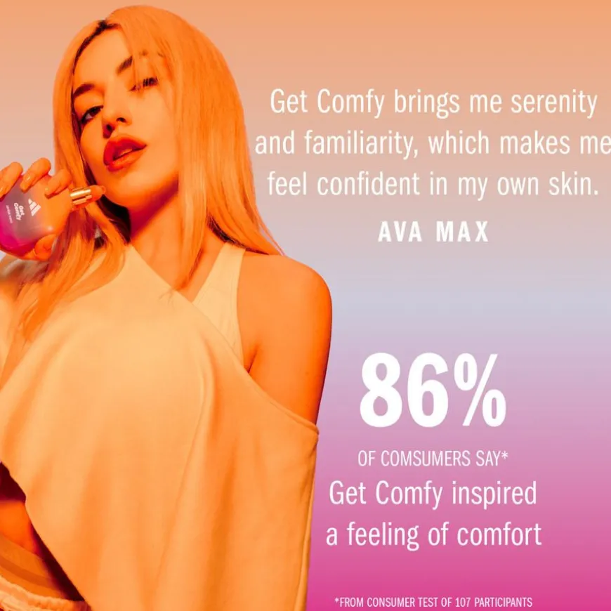 Vibes Get Comfy Vanilla And Mandarin Eau De Parfum 30ml