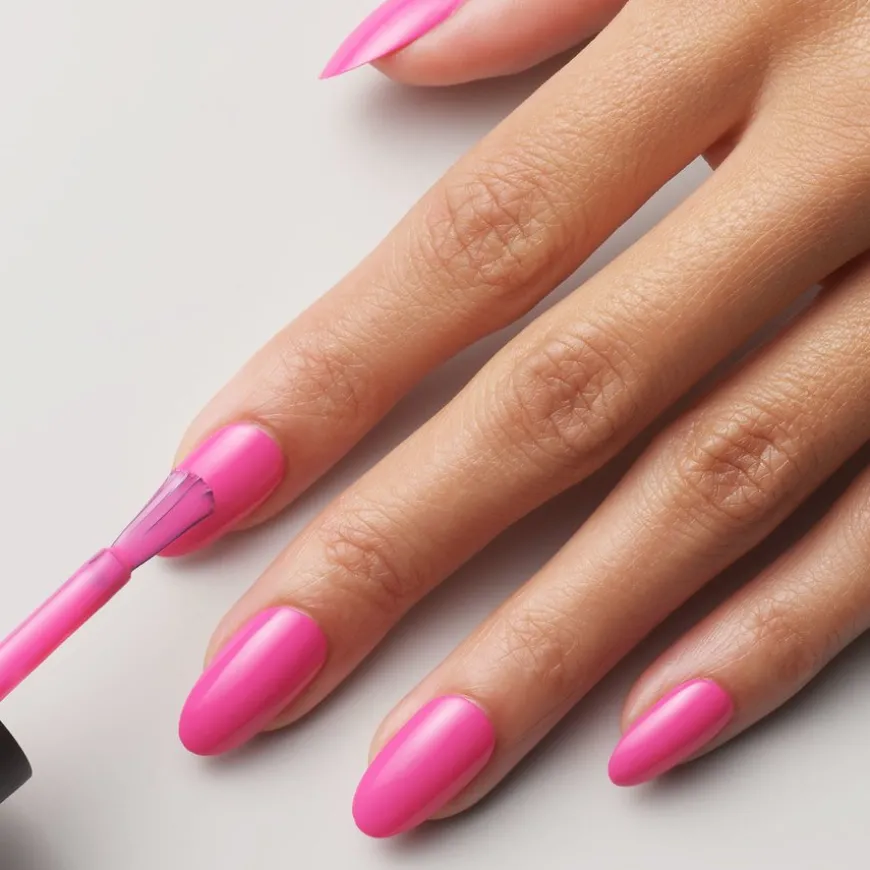 VINYLUX Long Wear Polish Hot Pop Pink #121 15ml