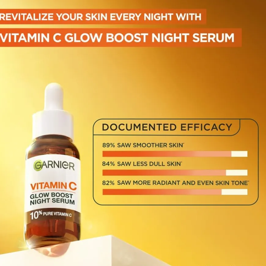 Vitamin C* Glow Boost Night Serum 30ml