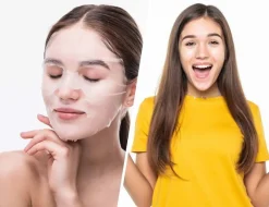 Vitamin C Glow Booster Age-Defying Organic Mango Biodegradable Sheet Mask 20ml