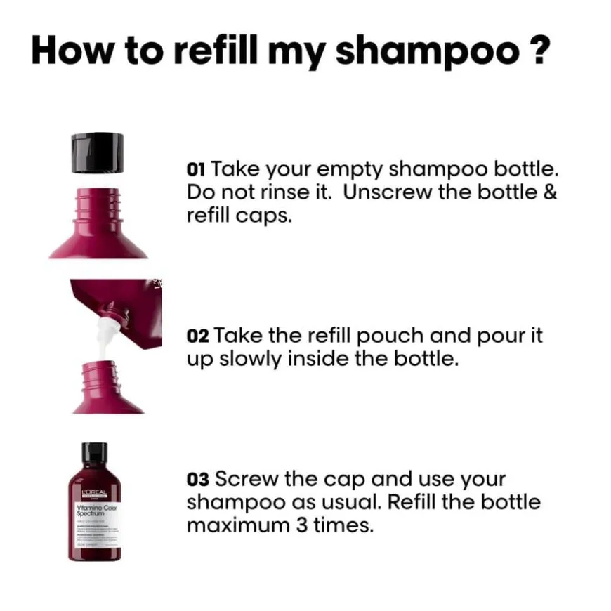 Vitamino Color Spectrum Shampoo Refill Pouch 500ml