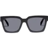 Weekend Riot Matte Black With Polarised Smoke Mono Lens