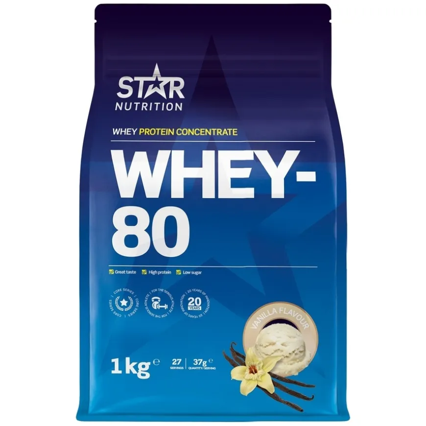 Whey-80 Vanilla 1000g