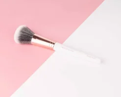 White & Gold Blush Brush