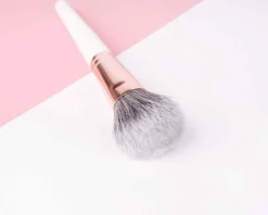 White & Gold Blush Brush